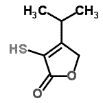 CAS 登录号：149912-68-5， 4-异丙基-3-硫基-2(5H)-呋喃酮