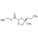 CAS 登录号：149916-15-4， 乙基(3R,5R)-5-乙氧基-5-甲基-1,2,4-三氧杂环戊烷-3-羧酸酯