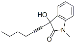CAS 登录号：149916-73-4， 3-己-1-炔基-3-羟基-1-甲基吲哚-2-酮