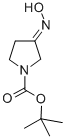 CAS#: 150008-25-6, 3-(Hydroxyimino)-1-Pyrrolidinecarboxylic Acid 1,1-Dimethylethyl Ester