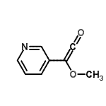 CAS 登录号：150176-07-1， 2-甲氧基-2-(3-吡啶基)乙烯酮