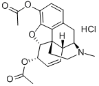 CAS#: 1502-95-0, O,O'-Diacetylmorphine hydrochloride