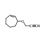 CAS 登录号：150546-31-9， 3-(2-丙炔-1-基氧基)环庚烯