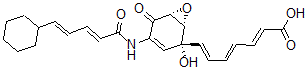 CAS#: 150829-93-9, (2E,4E,6E)-7-[(1S,2R,6R)-4-[[(2E,4E)-5-Cyclohexylpenta-2,4-Dienoyl]Amino]-2-Hydroxy-5-Oxo-7-Oxabicyclo[4.1.0]Hept-3-En-2-Yl]Hepta-2,4,6-Trienoic Acid