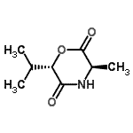 CAS#: 150934-01-3, (3R,6S)-6-Isopropyl-3-Methyl-2,5-Morpholinedione