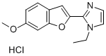 CAS#: 150985-52-7, 1-Ethyl-2-(6-Methoxy-1-Benzofuran-2-Yl)Imidazole Hydrochloride