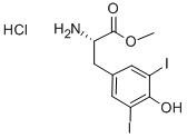 CAS#: 151266-48-7, 3,5-Diiodo-L-Tyrosine Methyl Ester Hydrochloride (1:1)
