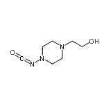 CAS 登录号：151291-43-9， 2-(4-异氰酸-1-哌嗪基)乙醇
