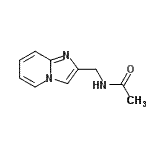 CAS 登录号：151362-94-6， N-(咪唑并[1,2-a]吡啶-2-基甲基)乙酰胺