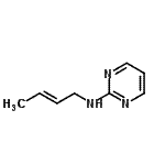 CAS 登录号：151389-98-9， N-[(2E)-2-丁烯-1-基]-2-嘧啶胺