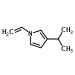 CAS 登录号：151449-70-6， 3-异丙基-1-乙烯基-1H-吡咯