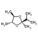 CAS 登录号：151700-00-4， (4R,5R)-2-异丙基-2,4,5-三甲基-1,3-二氧戊环