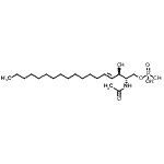 CAS 登录号:151729-55-4, (2S,3R,4E)-2-乙酰氨基-3-羟基-4-十八碳烯-1-基二氢磷酸酯