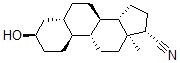 CAS 登录号：151774-83-3， (3R,5S,8R,9R,10S,13S,14S,17S)-3-羟基-13-甲基-1,2,3,4,5,6,7,8,9,10,11,12,14,15,16,17-十六氢环戊烯并[a]菲-17-甲腈