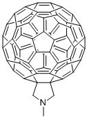 CAS#: 151872-44-5, 1',5'-Dihydro-1'-Methyl-2'H-[5,6]Fullereno-C60-Ih-[1,9-C]Pyrrole