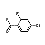 CAS 登录号：152125-92-3， 4-氯-2-氟苯甲酰氟