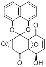 CAS 登录号:152697-41-1, (1aS-(1aalpha,2abeta,6alpha,6abeta,7aalpha))-6-羟基-螺(2a,6a-环氧萘并(2,3-b)环氧乙烯-2(1aH),2'-萘并(1,8-去)(1,3)二恶英)-3,7(6H,7aH)-二酮