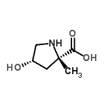 CAS 登录号：152722-93-5， (4S)-4-羟基-2-甲基-L-脯氨酸