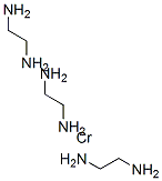 CAS 登录号：15276-13-8， 铬三乙二胺
