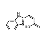 CAS 登录号：152935-58-5， (2Z)-3-(1H-苯并咪唑-2-基)丙烯酸