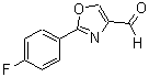 CAS 登录号：152940-51-7， 2-(4-氟苯基)-1,3-恶唑-4-甲醛