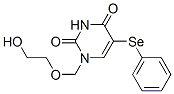 CAS 登录号:153081-01-7, 1-(2-羟基乙氧基甲基)-5-苯基硒基嘧啶-2,4-二酮