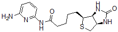 CAS 登录号：153086-93-2， 5-[(3aR,6S,6aS)-2-氧代-1,3,3a,4,6,6a-六氢噻吩并[3,4-d]咪唑-6-基]-N-(6-氨基吡啶-2-基)戊酰胺