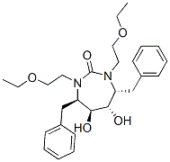 CAS 登录号:153182-63-9, (4R,5S,6S,7R)-1,3-二(2-乙氧基乙基)-5,6-二羟基-4,7-二(苯基甲基)-1,3-二氮杂环庚-2-酮
