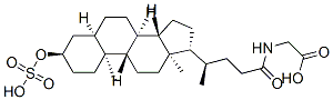 CAS 登录号：15324-64-8， 2-[[(4R)-4-[(3R,5R,8R,9S,10S,13R,14S,17R)-10,13-二甲基-3-磺基氧基-2,3,4,5,6,7,8,9,11,12,14,15,16,17-十四氢-1H-环戊二烯并[a]菲-17-基]戊酰]氨基]乙酸