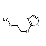CAS 登录号：153429-27-7， 2-(2-甲氧基乙氧基)-1,3-噻唑