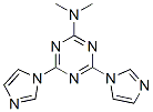 CAS 登录号：153429-75-5， 4,6-二(咪唑-1-基)-N,N-二甲基-1,3,5-三嗪-2-胺