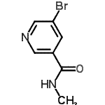 CAS 登录号：153435-68-8， 5-溴-N-甲基烟酰胺