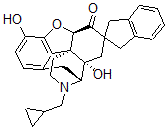 CAS 登录号:153567-07-8, 17-环丙基甲基-4,5-环氧-3,14-二羟基吗喃-6-酮-7-螺-2'-茚满
