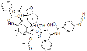 CAS 登录号：153695-19-3， N-(4-叠氮基苯甲酰基)-N-去苯甲酰基紫杉醇