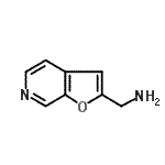 CAS 登录号：153863-91-3， 1-(呋喃并[2,3-c]吡啶-2-基)甲胺