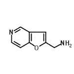 CAS 登录号：153863-92-4， 1-(呋喃并[3,2-c]吡啶-2-基)甲胺
