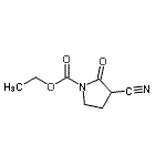 CAS 登录号：153929-20-5， 乙基3-氰基-2-氧代-1-吡咯烷羧酸酯