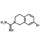 CAS 登录号：154-73-4， 7-溴-3,4-二氢-2(1H)-异喹啉甲脒