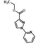 CAS 登录号：154012-24-5， 乙基1-(2-吡啶基)-1H-吡唑-3-羧酸酯