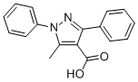 CAS#: 15409-48-0, 5-Methyl-1,3-Diphenyl-1H-Pyrazole-4-carboxylic Acid