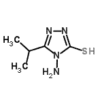 CAS#: 154200-56-3, 4-Amino-5-Isopropyl-4H-1,2,4-Triazole-3-Thiol