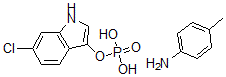 CAS#: 154201-84-0, 6-Chloro-3-indolyl phosphate p-toluidine salt