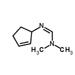 CAS 登录号：154235-26-4， N'-2-环戊烯-1-基-N,N-二甲基亚氨代甲酰胺