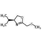 CAS#: 154260-41-0, (4S)-4-Isopropyl-2-[(Methylsulfanyl)Methyl]-4,5-Dihydro-1,3-Oxazole