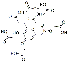CAS 登录号：154274-86-9， [(2R,3R,4S,5R,6R)-3,4,5-三乙酰氧基-6-[(2R,3R,4S,5S,6S)-4,5-二乙酰氧基-2-(乙酰氧基甲基)-6-(硝基甲基)四氢吡喃-3-基]氧基四氢吡喃-2-基]甲基乙酸酯