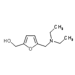 CAS 登录号：15433-80-4， {5-[(二乙基氨基)甲基]-2-呋喃基}甲醇