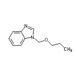 CAS 登录号：154387-90-3， 1-(丙氧基甲基)-1H-苯并咪唑