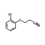 CAS 登录号：154405-38-6， 3-(2-溴苯氧基)丙腈