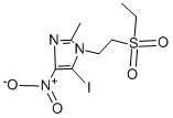 CAS 登录号：154475-33-9， 1-[2-(乙基磺酰基)乙基]-5-碘-2-甲基-4-硝基-1H-咪唑