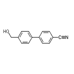 CAS 登录号：154493-59-1， 4'-(羟基甲基)-4-联苯甲腈